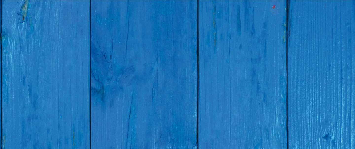 Fond d'étagères bleues