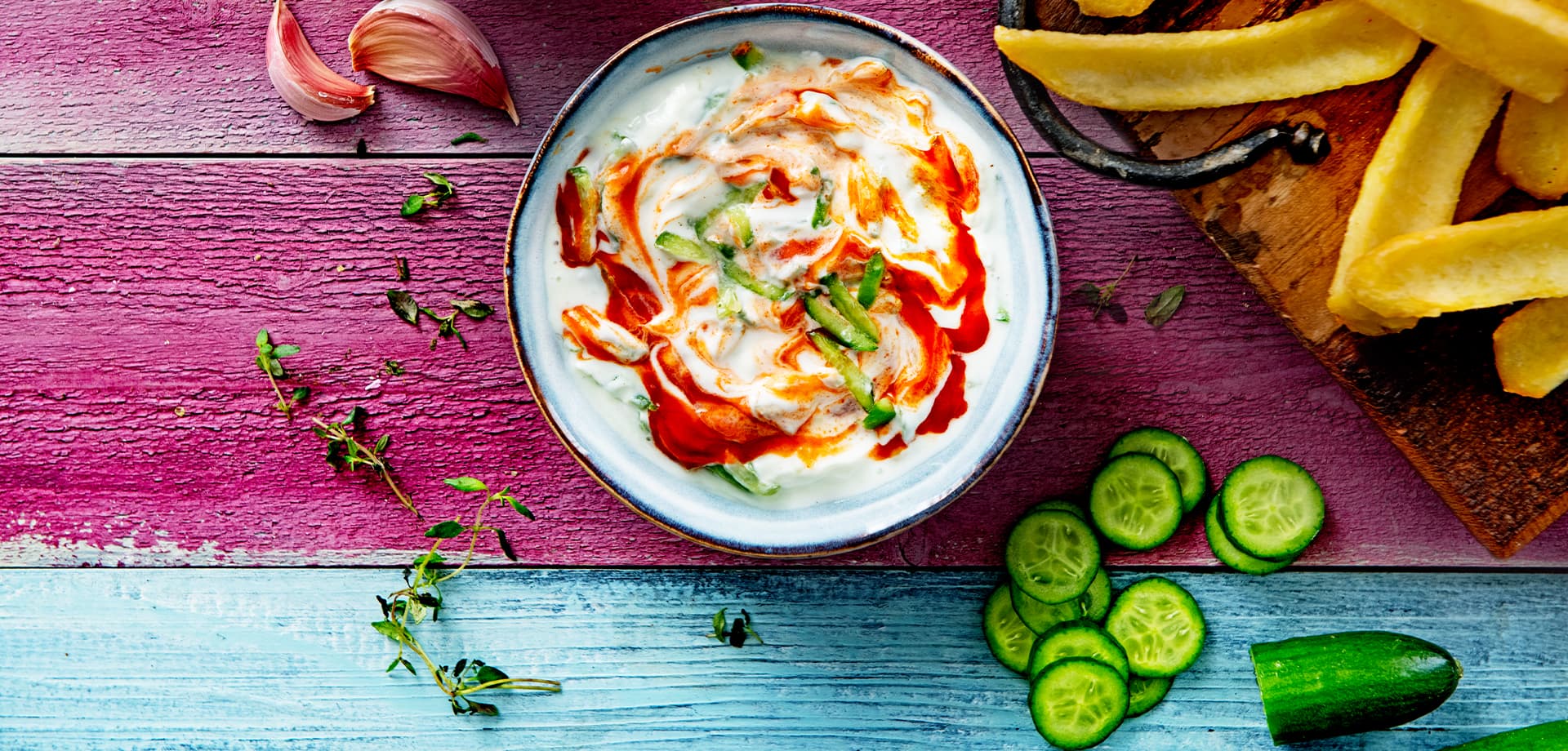 Sriracha Dipsaus - header
